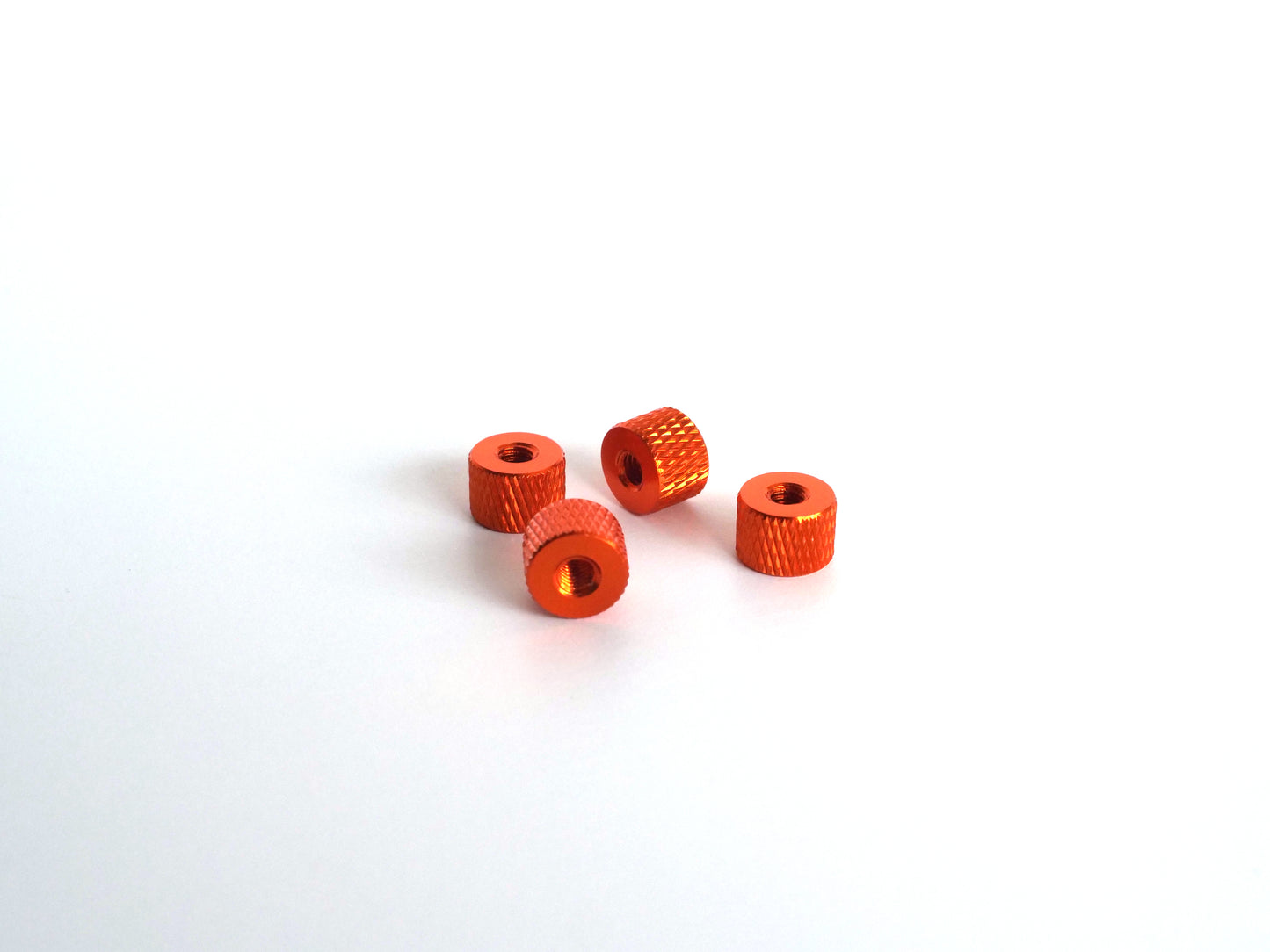 Aluminum nuts for suction cups