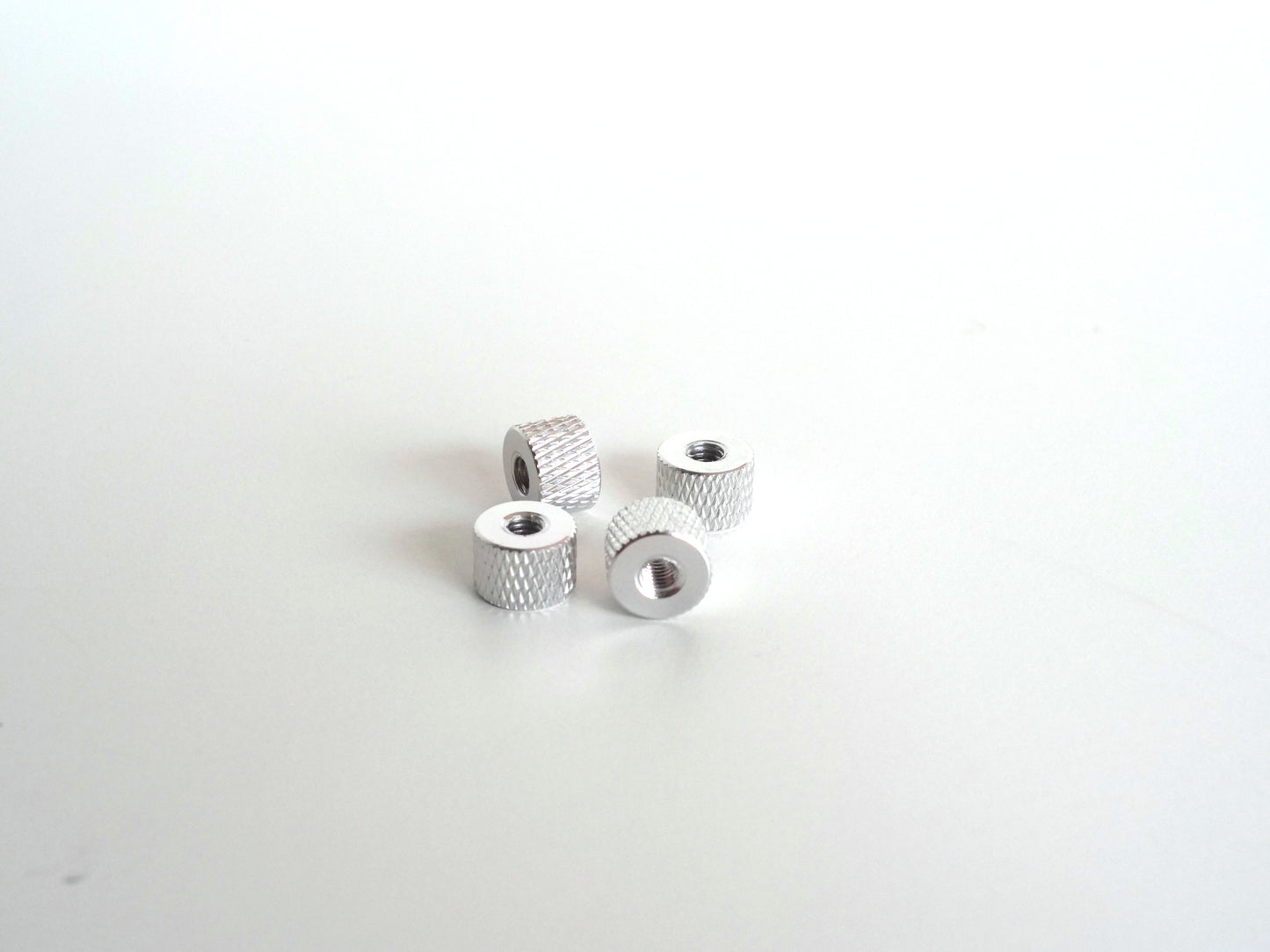 Aluminum nuts for suction cups