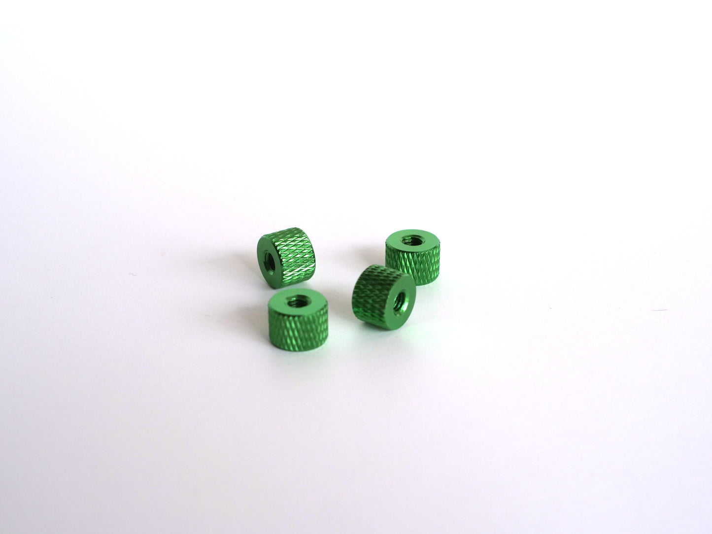 Aluminum nuts for suction cups